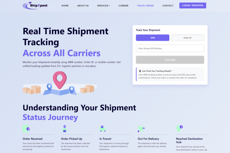 Branded Tracking Pages